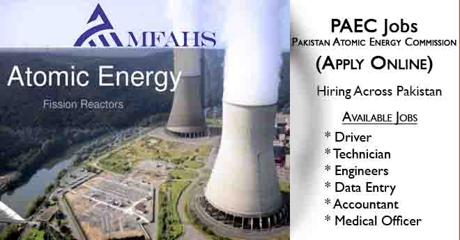 pakistan atomic energy jobs